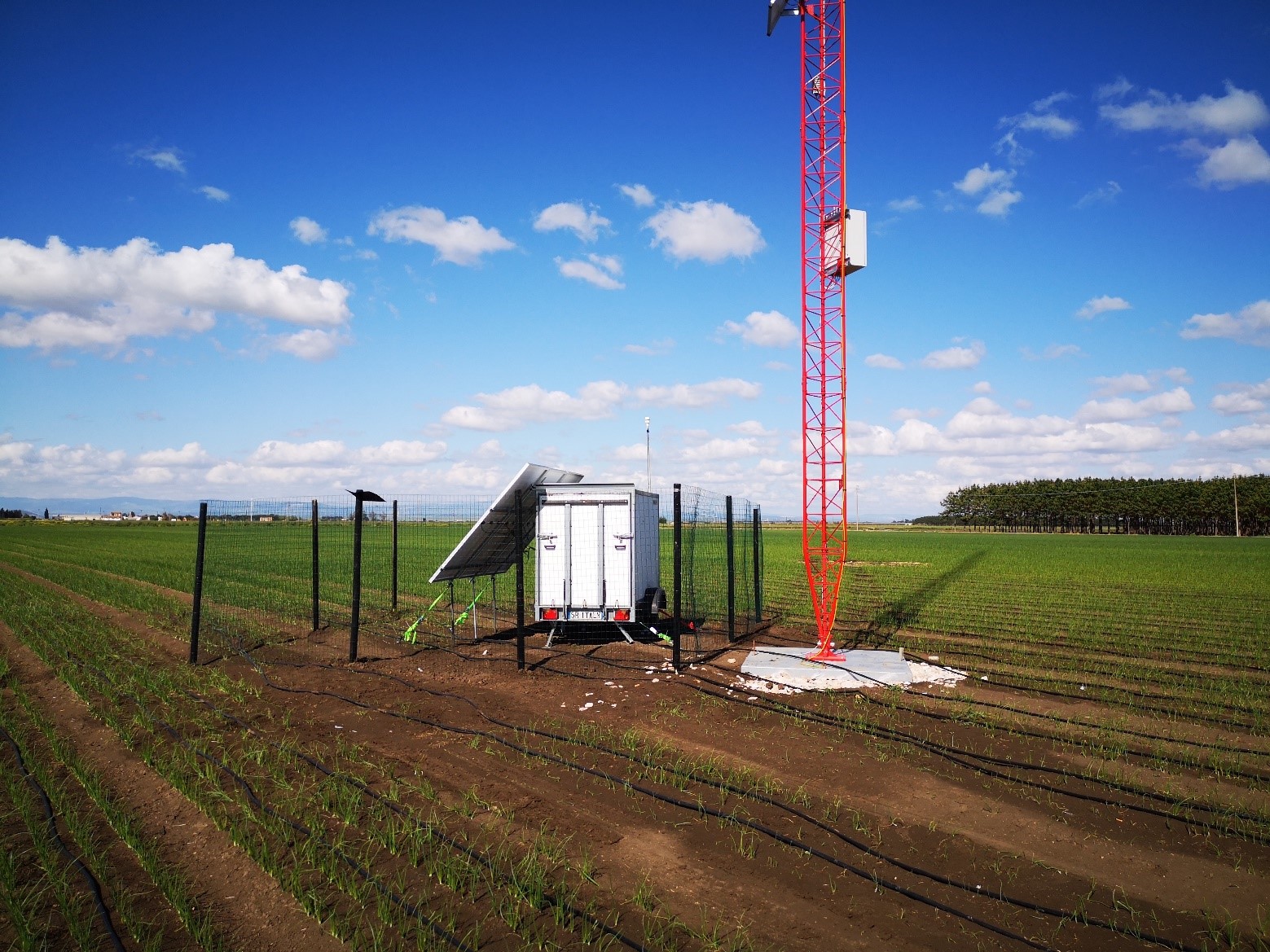 ZX 300 wind Lidar deployed in mobile trailer to validate 50 metre met mast
