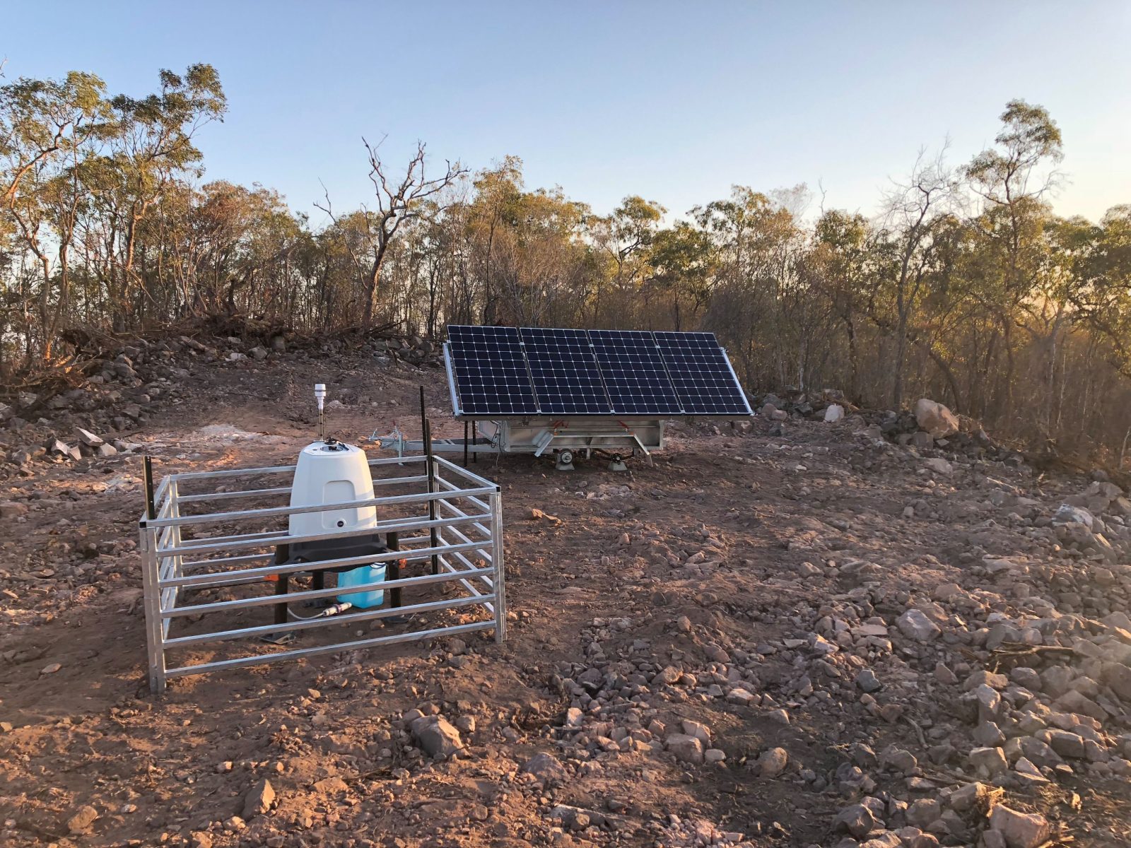 Wind Lidar in Australia Outback